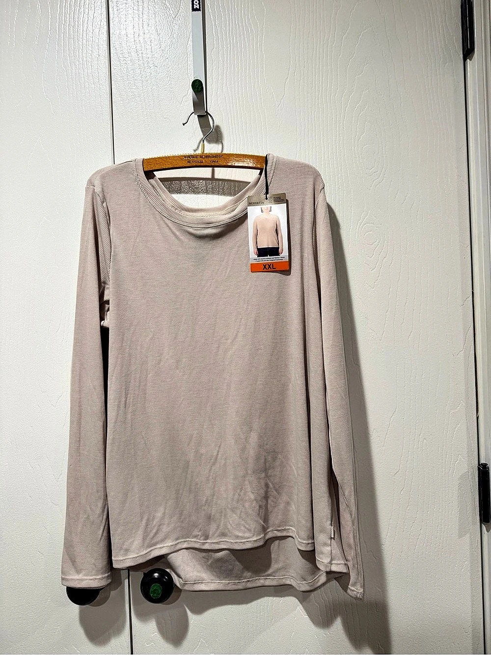 Mondetta The Soft Ribbed Long Sleeve Top Pink XXL